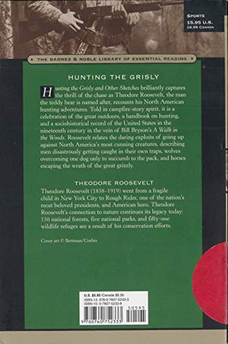 Beispielbild fr Hunting the Grisly and Other Sketches: An Account of the Big Game of the United States, and Its Chase With Horse, Hound and Rifle zum Verkauf von HPB-Emerald