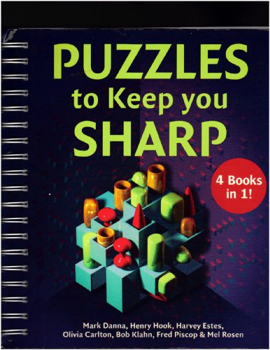 Beispielbild fr Puzzles to Keep You Sharp (PUZZLES to Keep you SHARP, 4 Book in 1!) zum Verkauf von Your Online Bookstore