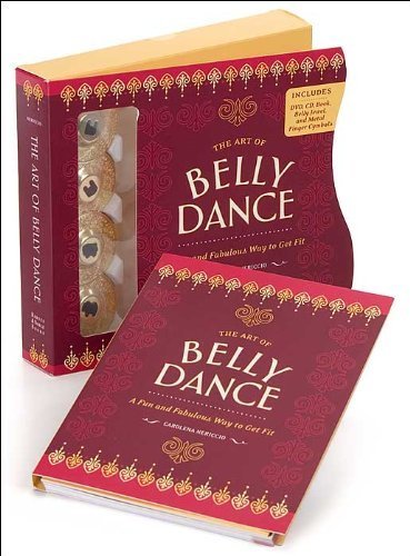 The Art of Belly Dancing Kit (DVD, CD, Book, Belly Jewel, Finger Cymbals)