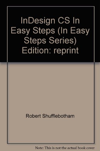 9780760758274: Title: Indesign CS in easy steps