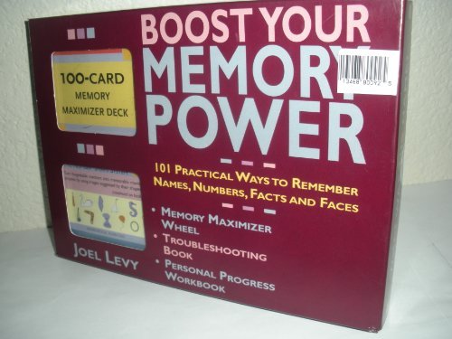 Stock image for Boost Your Memory Power Complete Boxed Set by Joel Levy (2004-01-01) for sale by SecondSale