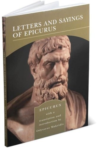 Stock image for Letters and Sayings of Epicurus for sale by Front Cover Books