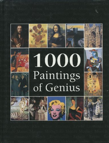 Beispielbild fr 1000 Paintings of Genius zum Verkauf von ThriftBooks-Atlanta