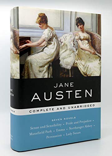 Beispielbild fr Jane Austen: Complete and Unabridged (Sense and Sensibility, Pride and Prejudice, Mansfield Park, Emma, Northanger Abbey, Persuasion, Lady Susan) zum Verkauf von KuleliBooks