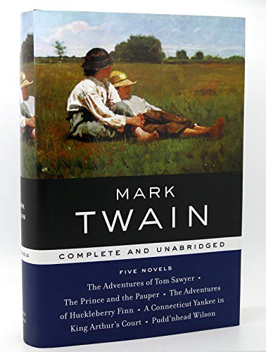 Imagen de archivo de Mark Twain: Five Novels (Library of Essential Writers Series) [Hardcover] Mark Twain and Michael J. Kiskis a la venta por Ocean Books