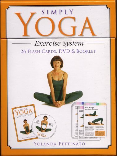 Stock image for Simply Yoga Exercise System 26 Flash Cards DVD & Booklet for sale by SecondSale