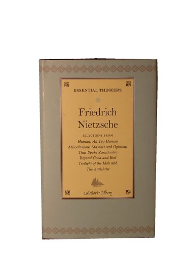 Imagen de archivo de Friedrich Nietzsche - Essential Thinkers a la venta por Goodwill Books