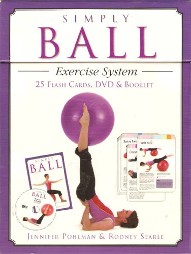 Stock image for Simply Ball Exercise System: 25 Flash Cards, DVD & Booklet for sale by HPB Inc.