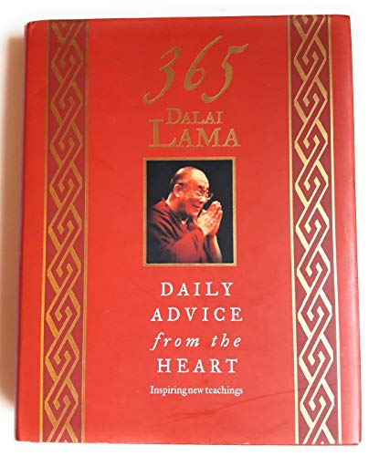 Imagen de archivo de 365 Dalai Lama Daily Advice From The Heart a la venta por Better World Books