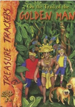 Imagen de archivo de On the Trail of the Golden Man (Treasure Trackers) a la venta por Better World Books