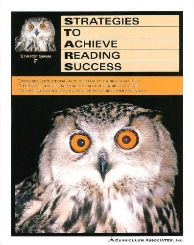 Strategies To Achieve Reading Success - STARS Series F - Students Edition - 6th Grade (9780760935880) by Curriculum Associates, Inc.