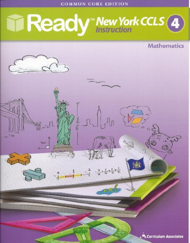 Stock image for READY Common core New York CCLS Grade 4 Mathematics for sale by GoldenWavesOfBooks