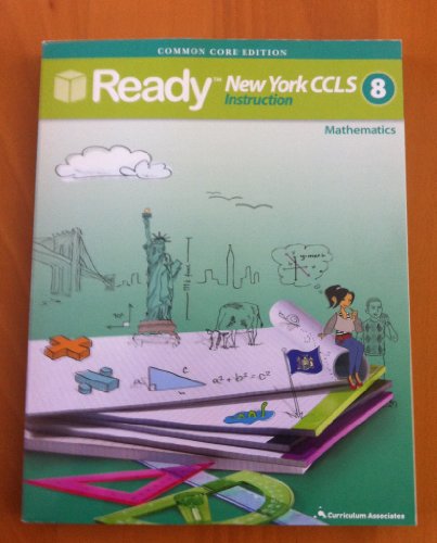 READY Common core New York CCLS Grade 8 MATH (9780760978368) by Curriculum Associates, Inc.