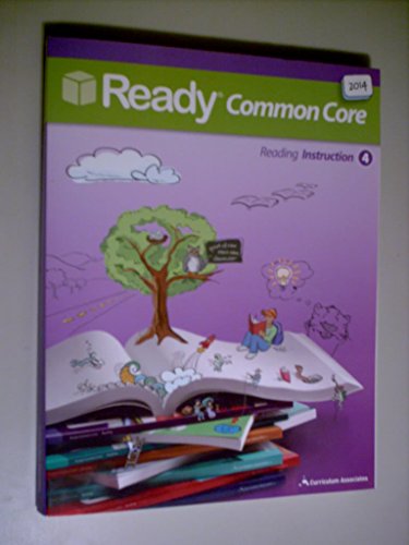 Beispielbild fr 2014 Ready Common Core Reading Instruction 4 zum Verkauf von Better World Books