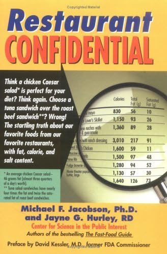 9780761100355: Restaurant Confidential: The Shocking Truth about What You're Really Eating When You're Eating Out