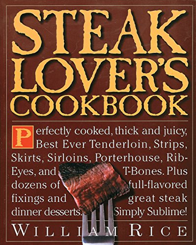 Stock image for Steak Lover's Cookbook for sale by SecondSale