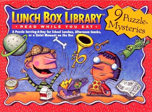 Imagen de archivo de Lunch Box Library: 9 Puzzle Mysteries (Lunchbox Libraries , Vol 2: Read While You Eat) a la venta por Half Price Books Inc.