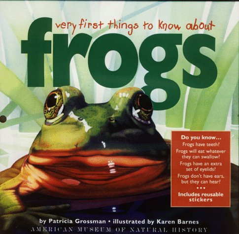 Stock image for Very First Things to Know About Frogs for sale by BookHolders