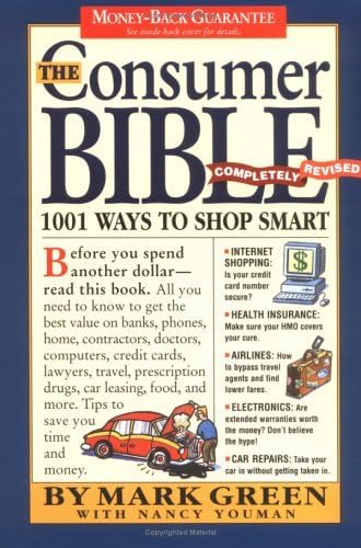 Beispielbild fr The Consumer Bible: 1001 Ways to Shop Smart zum Verkauf von Ammareal