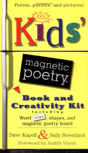 Imagen de archivo de Kids Magnetic Poetry Book and Creativity Kit a la venta por Red's Corner LLC