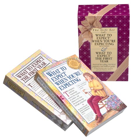 Imagen de archivo de What to Expect Gift Set: What to Expect When You're Expecting/What to Expect the First Year a la venta por Irish Booksellers