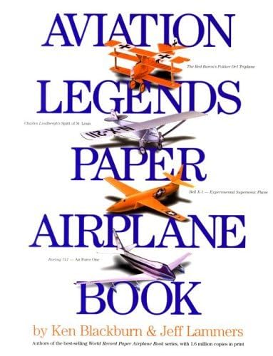 Beispielbild fr Aviation Legends Paper Airplane Book zum Verkauf von Better World Books