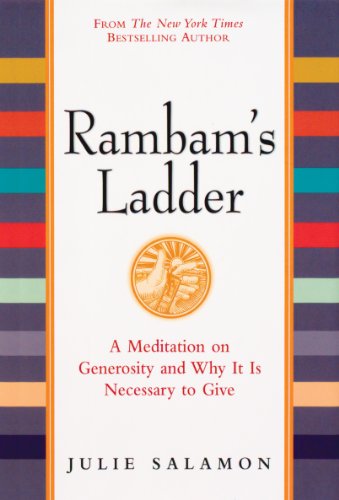 Beispielbild fr Rambam's Ladder: A Meditation on Generosity and Why It Is Necessary to Give zum Verkauf von SecondSale