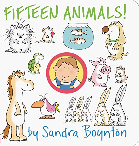 Beispielbild fr Fifteen Animals! (Boynton on Board) zum Verkauf von Gulf Coast Books