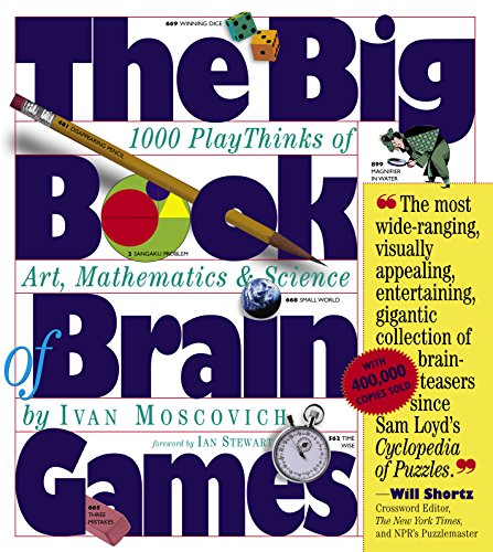 Beispielbild fr The Big Book of Brain Games: 1,000 PlayThinks of Art, Mathematics & Science zum Verkauf von Jenson Books Inc