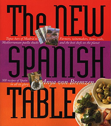 The new Spanish table. Photos by Susan Goldman.