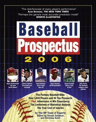 Beispielbild fr Baseball Prospectus zum Verkauf von Better World Books
