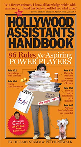 Beispielbild fr The Hollywood Assistants Handbook: 86 Rules for Aspiring Power Players zum Verkauf von Wonder Book