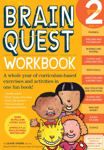 Stock image for Brain Quest Workbook, Grade 2 for sale by SecondSale