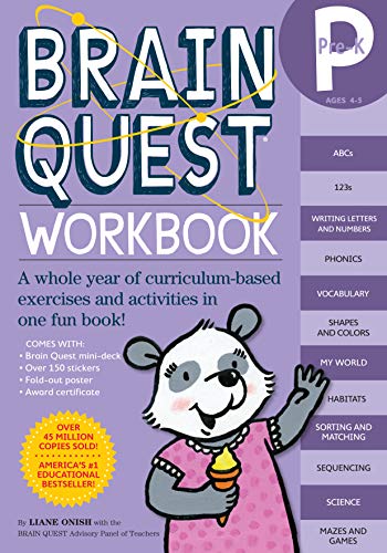 Stock image for Brain Quest Workbook: Pre-K for sale by Gulf Coast Books