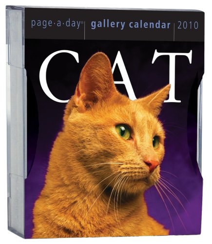 Imagen de archivo de Cat Gallery Calendar 2010 (Page-A-Day Gallery Calendars) a la venta por Hawking Books