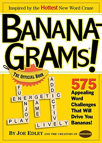 Beispielbild fr Banana-Grams! The Official Book, 575 Appealing Word Challenges That Will Drive You Bananas! zum Verkauf von Gulf Coast Books