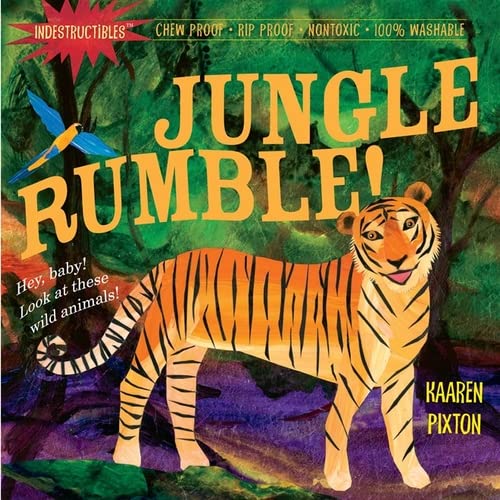 9780761158585: Indestructibles: Jungle Rumble!: Chew Proof  Rip Proof  Nontoxic  100% Washable (Book for Babies, Newborn Books, Safe to Chew)