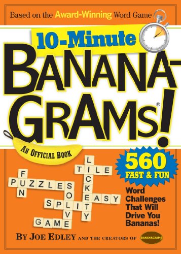 Imagen de archivo de 10-Minute Bananagrams! a la venta por SecondSale