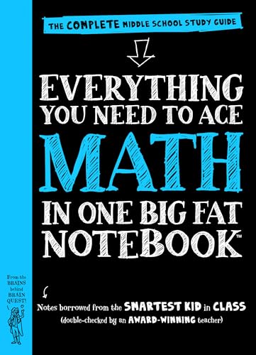 Stock image for Everything You Need to Ace Math in One Big Fat Notebook: The Complete Middle School Study Guide (Big Fat Notebooks) for sale by Gulf Coast Books