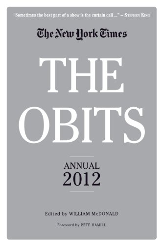 Imagen de archivo de The Obits: Annual 2012 a la venta por Open Books