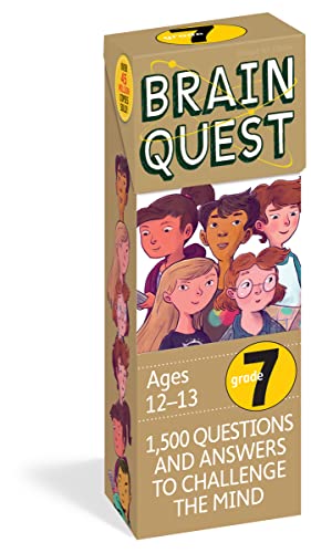 Beispielbild fr Brain Quest Grade 7, revised 4th edition: 1,500 Questions and Answers to Challenge the Mind zum Verkauf von HPB Inc.
