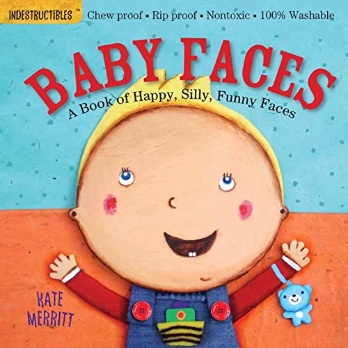 Beispielbild fr Indestructibles: Baby Faces: Chew Proof - Rip Proof - Nontoxic - 100% Washable (Book for Babies, Newborn Books, Safe to Chew) zum Verkauf von WorldofBooks