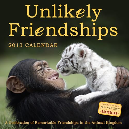 9780761169116: Unlikely Friendships Calendar 2013: A Celebration of Remarkable Friendships in the Animal Kingdom