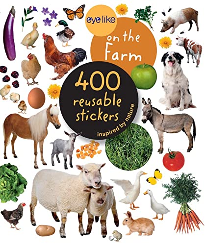 Beispielbild fr Eyelike on the Farm Stickers: 400 Reusable Inspired by Nature Stickers zum Verkauf von Revaluation Books