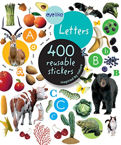 Imagen de archivo de Eyelike Letters 400 Reusable Stickers Inspired by Nature Eyelike Stickers a la venta por PBShop.store US