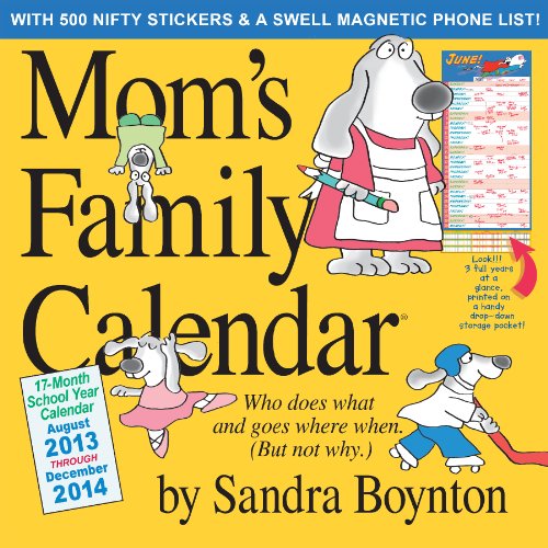 9780761172727: Mom's Family 17-Month 2014 Calendar