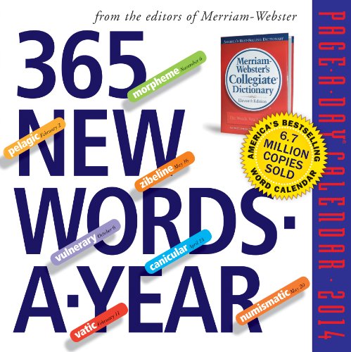 9780761172963: 365 New Words-a-Year 2014 Calendar