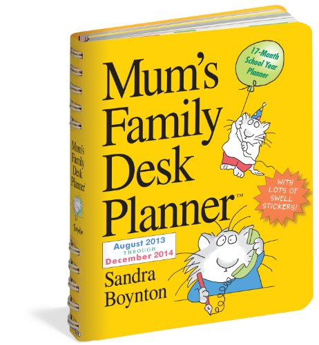 9780761174684: Mums Family Planner 2014 Desk Diary