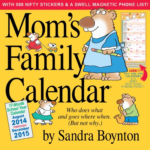 9780761177807: Mom's Family 17-Month 2015 Calendar