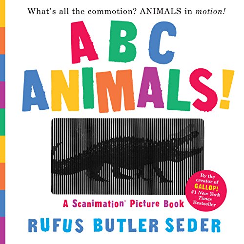 Beispielbild fr ABC Animals!: A Scanimation Picture Book zum Verkauf von Wonder Book